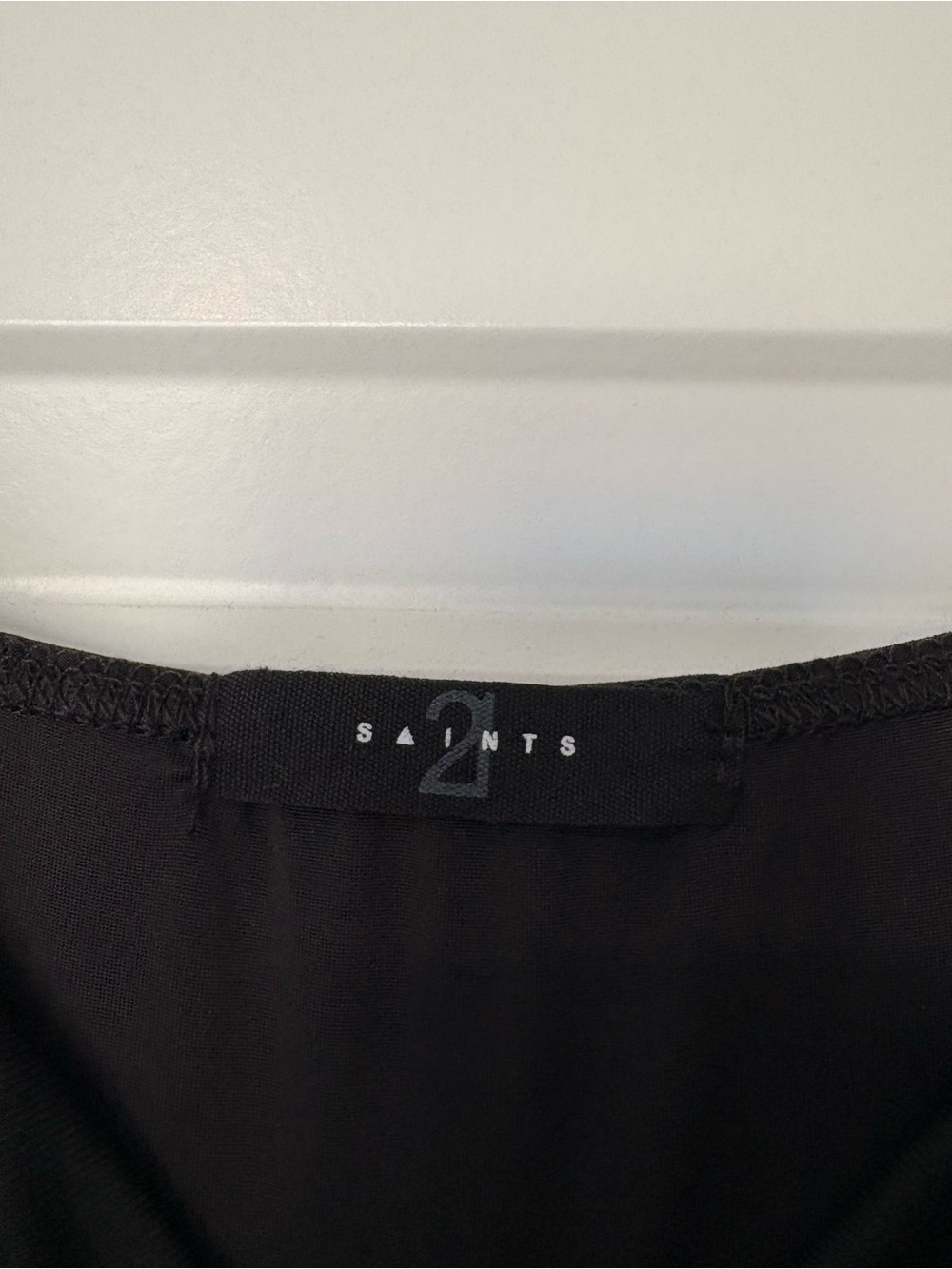 21 Saints Black Spaghetti-Strap Wide-Leg Jumpsuit Size Medium - Picture 2 of 8